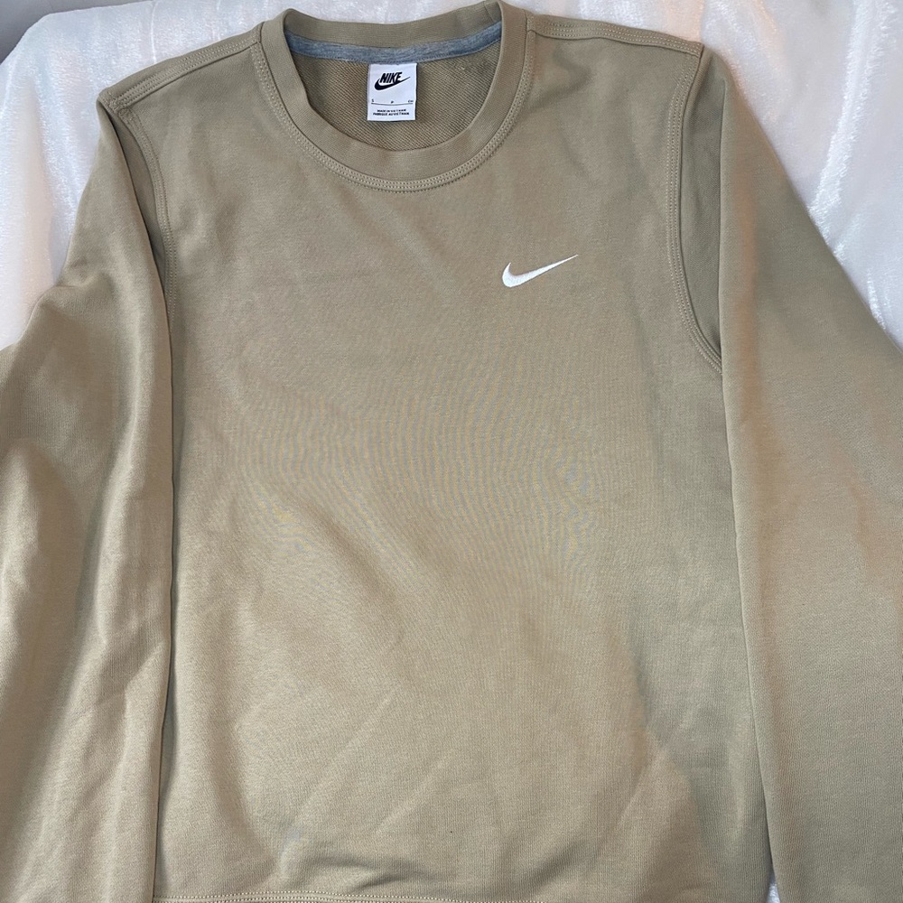 Nike Tan Crewneck